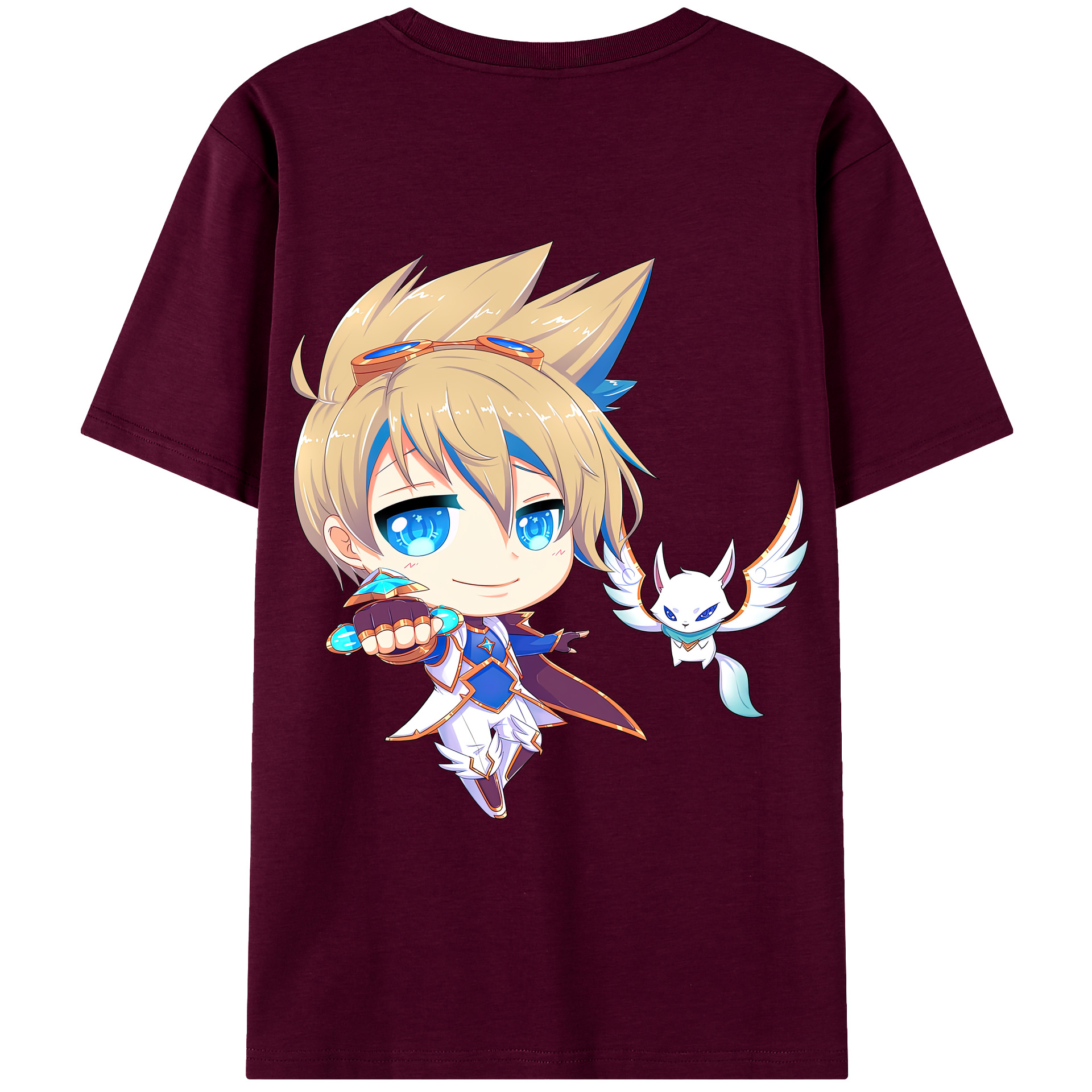 リーグ・オブ・レジェンド League of Legends LOL レディース半袖Tシャツ(バックプリント)